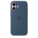 Apple iPhone 16 silikono dėklas su MagSafe - Denim MYY23ZM/A Apple iPhone 16 silikono dėklas su MagSafe - Denim MYY23ZM/A