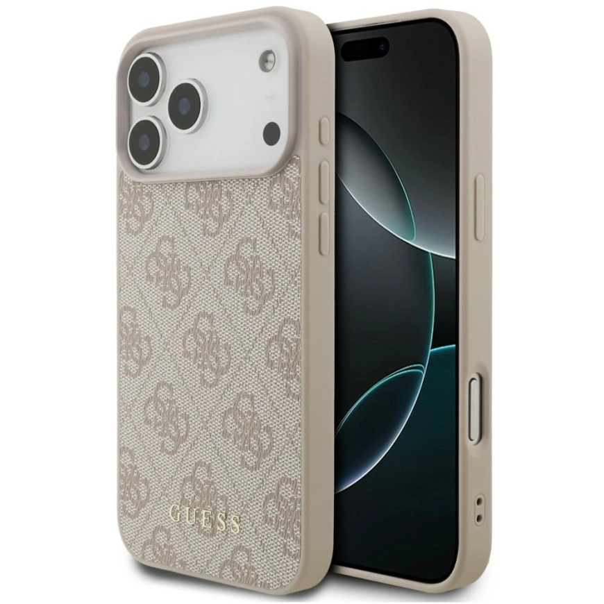 Guess 4G Classic maciņš iPhone 18 Pro Max / iPhone 17 Pro Max rozā