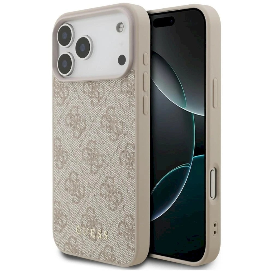 Guess 4G Classic -kuori iPhone 18 Pro Max / iPhone 17 Pro Max vaaleanpunainen – 2