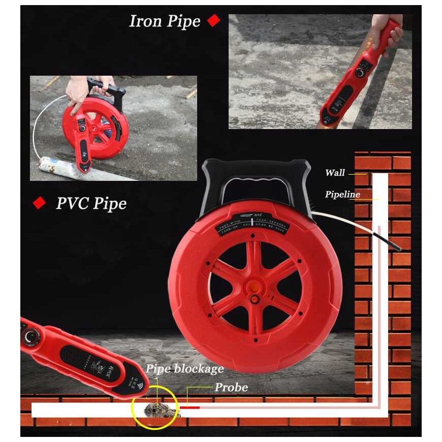 Noyafa NF-5120 pipe flow meter with 20m probe – 4