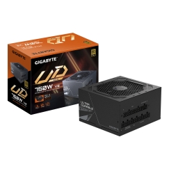 GIGABYTE UD750GM PG5 V2 maitinimo blokas 750 W 20+4 pin ATX ATX Juoda