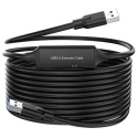 Spacetronik Aktywny przedłużacz USB 3.0 Męski na Męski 5m Spacetronik Aktywny przedłużacz USB 3.0 Męski na Męski 5m