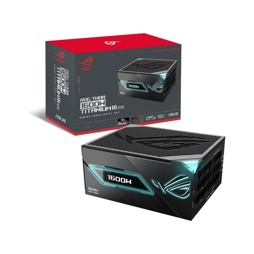 ROG THOR 1600W Titanium III EVO (ROG Equalizer) maitinimo šaltinis
