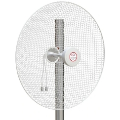 Mobiilside antenn - HiSmart Kahekordse Polaarisusega 2×2 MIMO Paraboolantenne 20/22 dBi 1,7–4,2 GHz