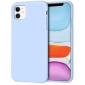 Riff "Мягкий силиконовый чехол для iPhone 12 Mini" Светло-голубой