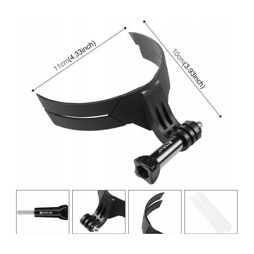 Puluz motociklų ir slidinėjimo šalmų laikiklis GoPro/XIAOMI/SJCAM/DJI/PU84 – 5