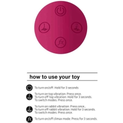 Vive By Shots Vive Vibrator-Zosia - Classic G-Spot Rabbit - Pink