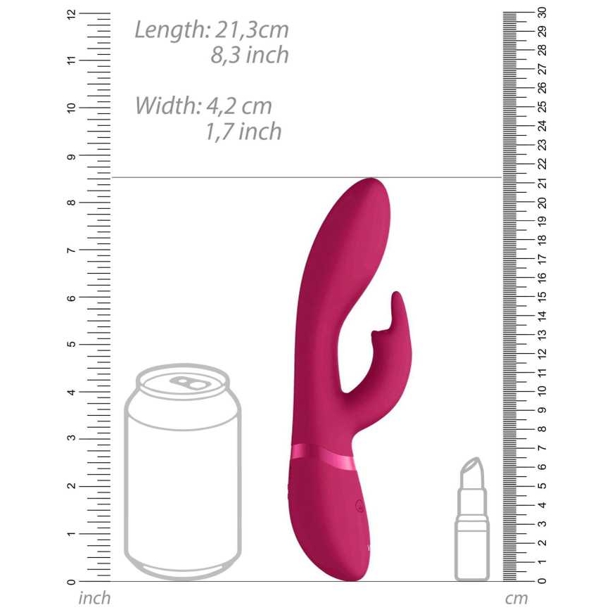 Vive By Shots Vive Vibrator-Zosia - Classic G-Spot Rabbit - Pink – 5