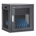 Manhattan Laptop Charging Cabinet Desktop via AC Adapter (EU) 10-bay, Install device's AC Adapter (power cables) into unit, Suit Manhattan Laptop Charging Cabinet Desktop via AC Adapter (EU) 10-bay, Install device's AC Adapter (power cables) into unit, Suit