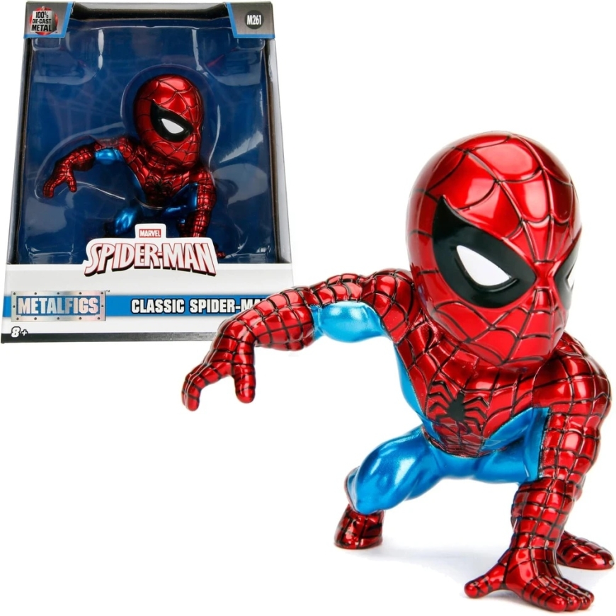 Jada Toys Металлическая фигурка Marvel Spider-Man 10 см – 5