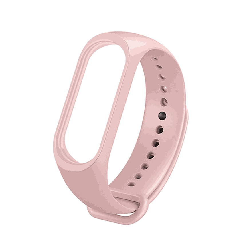 Fusion aksesuāri Fusion viļņu siksna Xiaomi Mi Band 3/Mi Band 4/5/6 Rozā