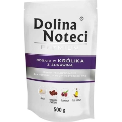 DOLINA NOTECI DOLINA NOTECI Premium bagāts ar trušu un dzērvenēm - Mitrā suņu barība