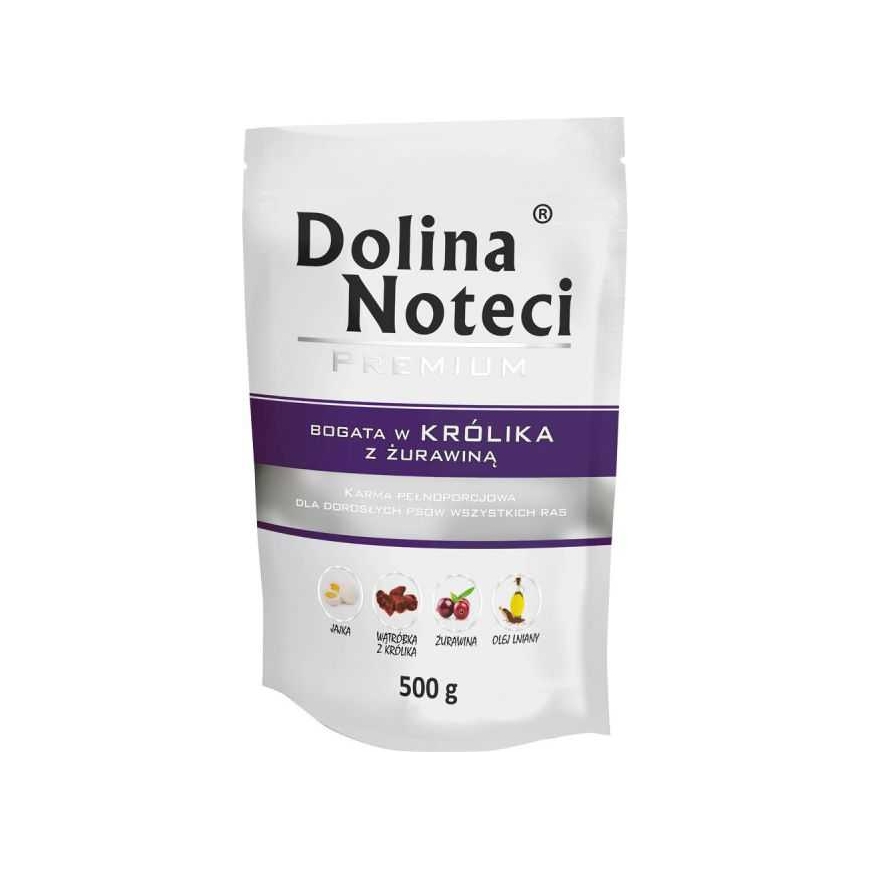 DOLINA NOTECI DOLINA NOTECI Premium bagāts ar trušu un dzērvenēm - Mitrā suņu barība
