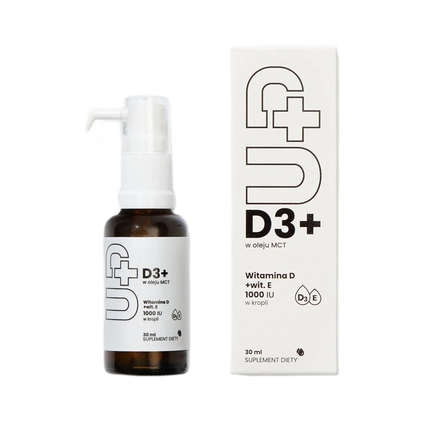 Up Health Pharma UP D3+ Vitamin D3 MCT Oil Supplement, 30 ml