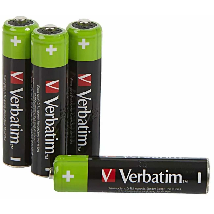 Verbatim įkraunamos AAA 950mAh 4 vnt. blisteryje – 2