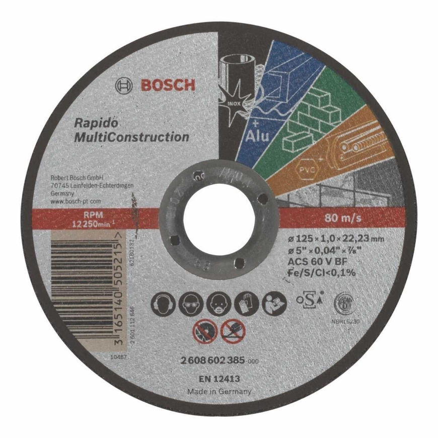 Bosch Rapido Multi Construction ACS 60 V BF 1 x 125mm – 2
