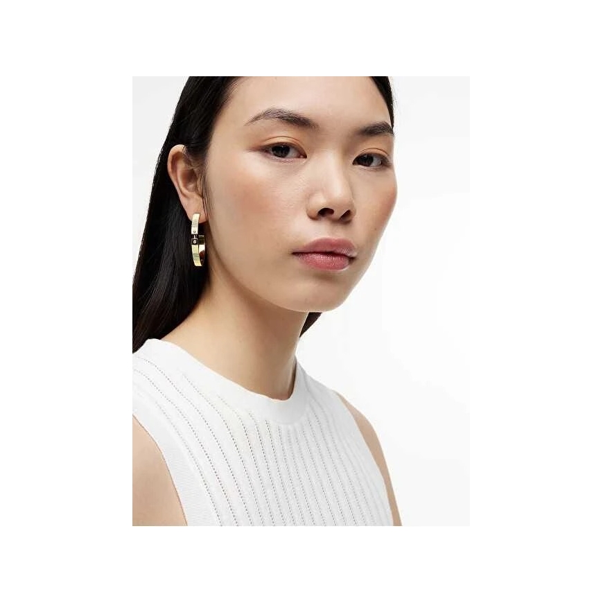 Tommy Hilfiger Silmatorkavad terasest sõrmused kristallidega „Stripes“ 2781049 – 5