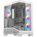 Kompiuterio Korpusas - DarkFlash K430 | ATX | 6 Ventiliatoriai | USB-C | Balta Kompiuterio Korpusas - DarkFlash K430 | ATX | 6 Ventiliatoriai | USB-C | Balta