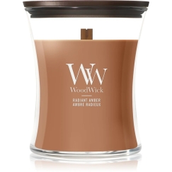 Kvapni žvakė, Ellipse WOODWICK Spindinti gintaras 275 g, 1 vnt.