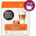 Nescafe kafijas kapsulas DOLCE GUSTO LATTE MACCHIATO CARAMEL, 8+8 gb.