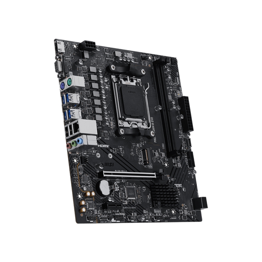 MSI PRO A620AM-B EVO pagrindinė plokštė AMD A620A AM5 lizdas ATX – 2