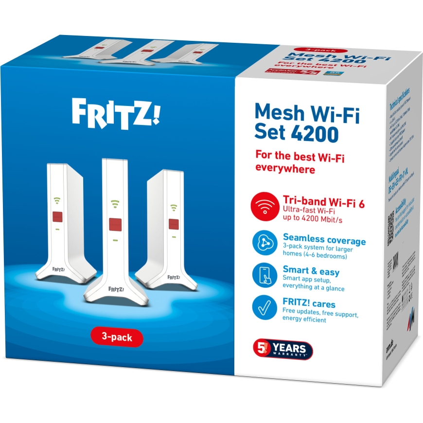FRITZ!Mesh 4200 Mesh sistema, 3 komplektas – 3