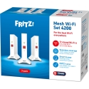 FRITZ!Mesh 4200 Mesh sistēma, 3 iepakojumā FRITZ!Mesh 4200 Mesh sistēma, 3 iepakojumā