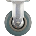 VOREL KIINTEÄ PYÖRÄ HARMAALLA KUMILLA 125mm VOREL KIINTEÄ PYÖRÄ HARMAALLA KUMILLA 125mm
