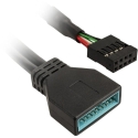 Кабель-адаптер USB Kolink, из внутреннего 3.0 во внутренний 2.0