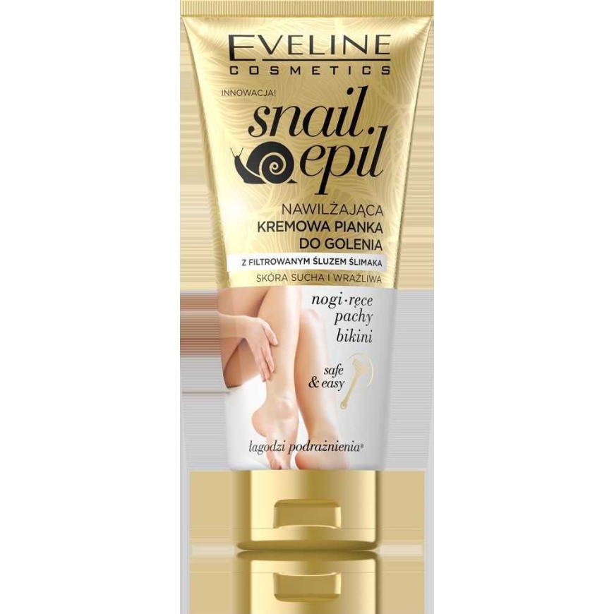 Eveline Eveline Snail Epil depilaatiovaahdolle etanimehusta iholle s