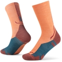 BUFF Merino Lightweight Crew Sock LWC4 Sukat, Oranssi L BUFF Merino Lightweight Crew Sock LWC4 Sukat, Oranssi L