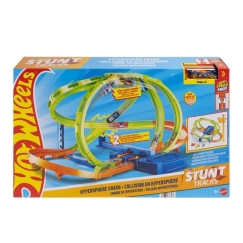 Hot Wheels Stunt Tracks Hypersphere Crash Out autoraset
