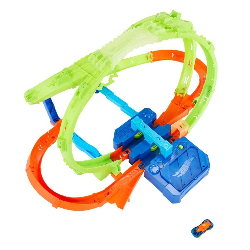 Hot Wheels Stunt Tracks Hypersphere Crash Out autorasete – 2