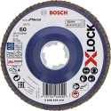Bosch Bosch X-LOCK Fan Disc BfM, 125mm, K60 - 2608619210 eng. Bosch Bosch X-LOCK Fan Disc BfM, 125mm, K60 - 2608619210 eng.