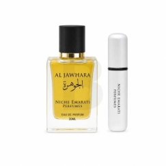 Niche Emarati Al Jawhara EDP parfumuotas vanduo unisex, 20 ml + atomizer