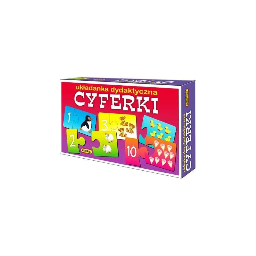 ADAMIGO 3280 Puzzle Educational Number Puzzle – 5