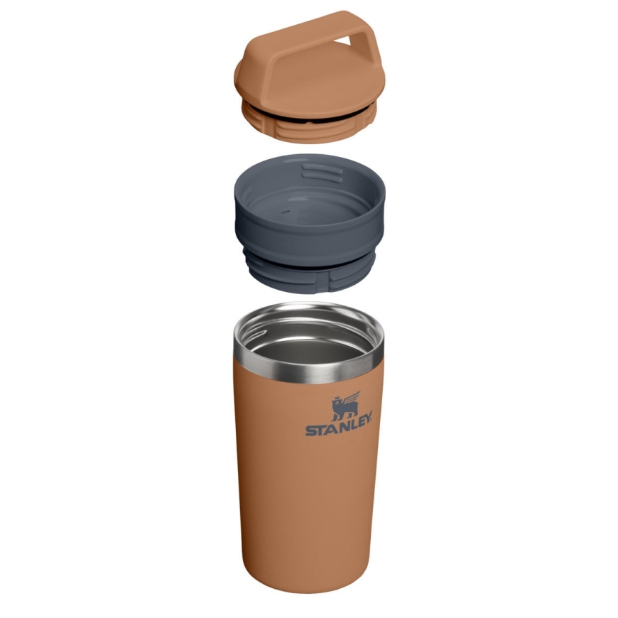 Stanley Café-To-Go kelioninė puodelis, 350 ml, rudas – 3