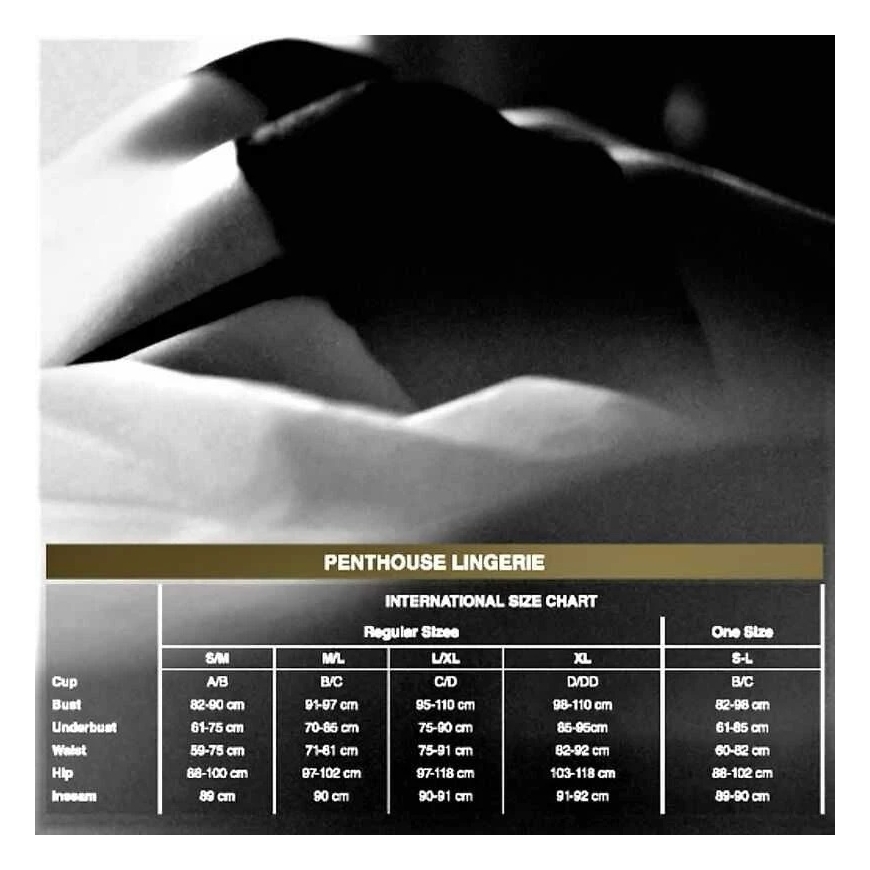 Penthouse Thong Penthouse Lace eroottiset alusvaatteet, matala leikkaus L/XL – 4
