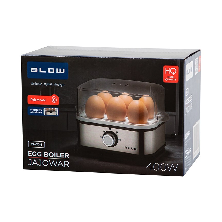 Яйцеварка на 6 яиц BLOW EB-02 400W – 5