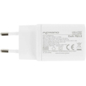 Movano GaN 65W lādētājs 2x USB-C PD + USB-A (balts)