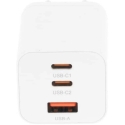 Movano GaN 65W Charger 2x USB-C PD + USB-A (white) Movano GaN 65W Charger 2x USB-C PD + USB-A (white)