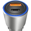 Dudao USB / USB automobilinis įkroviklis Type C Power Delivery greitas įkrovimas 22.5 W pilkas (R4PQ) Dudao USB / USB automobilinis įkroviklis Type C Power Delivery greitas įkrovimas 22.5 W pilkas (R4PQ)