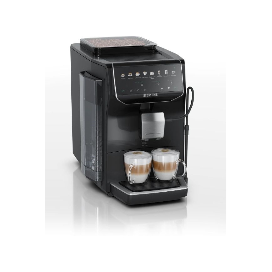 Эспрессо-машина Siemens EQ500 iAroma TP553E07 на 15 бар | Черный пиано