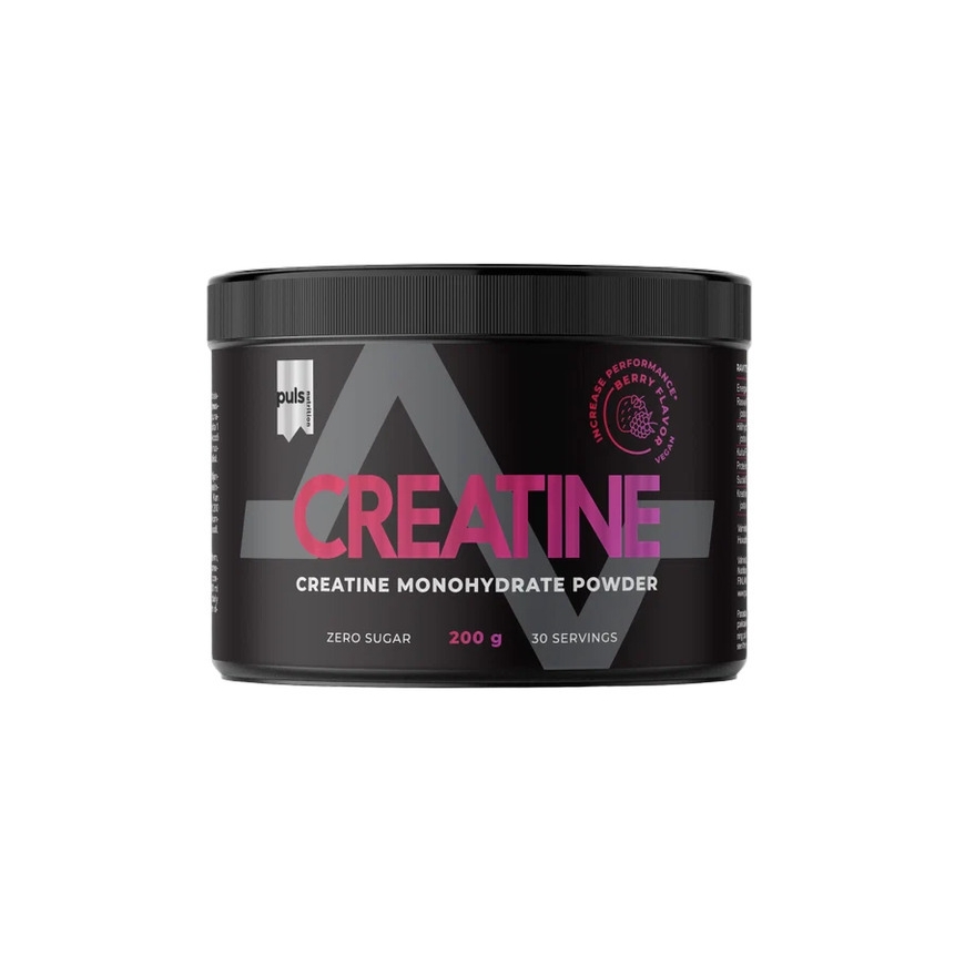 Puls Nutrition creatine powder, berries, 200 g