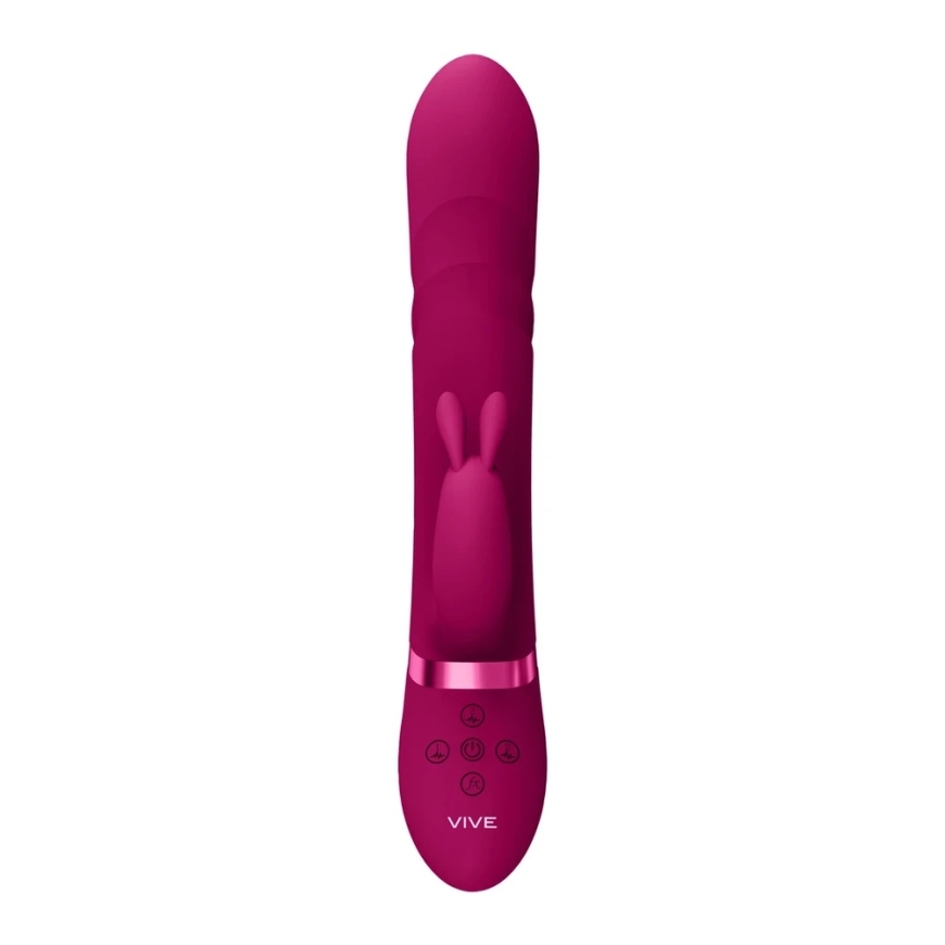 Vive By Shots Nari – vibrējoši un rotējoši pērlītes, G-spot trušis – 3