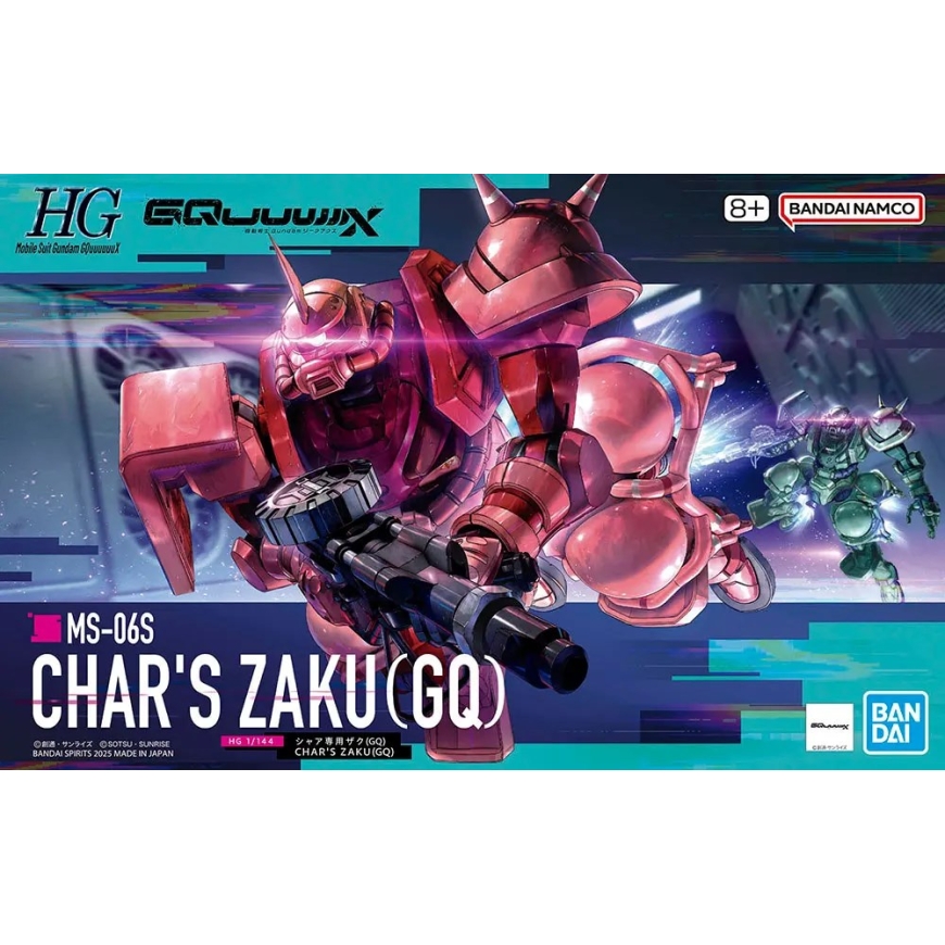 HGGQ 1/144 MS-O6S CHAR'S ZAKU (GQ)