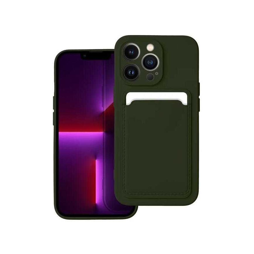 Riff "Card Silicone Case iPhone 14" Green – 4