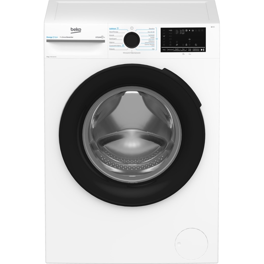 Laisvai statoma skalbyklė BEKO BM3WFU410415W 10 kg 1400 aps./min Steam CoolClean