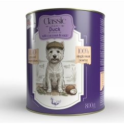 SYTA MICHA Classic Mono Duck kookosiga - niiske koeratoit - 800g