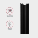 Axagon CLR-M2L10 Passive aluminum heatsink for all M.2 SSDs, size 2280, high 10 mm.